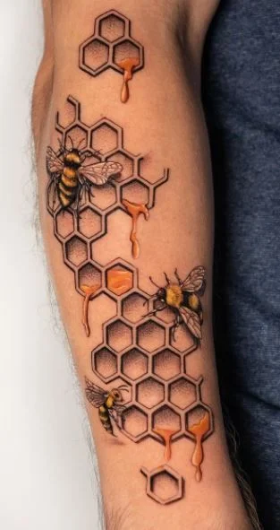 Bees and Honeycombs