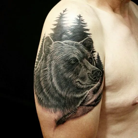 Black Bear Tattoo