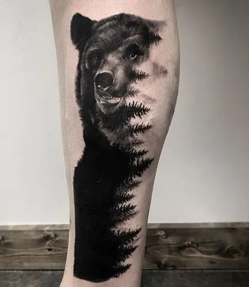 Black Bear Tattoos