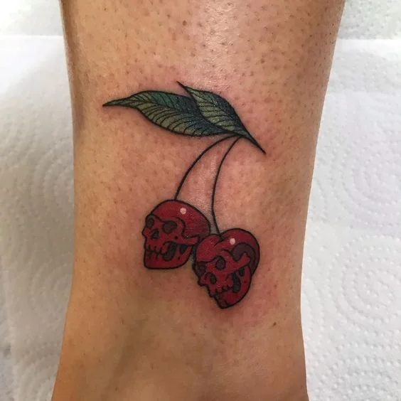 Cherry with a Skull