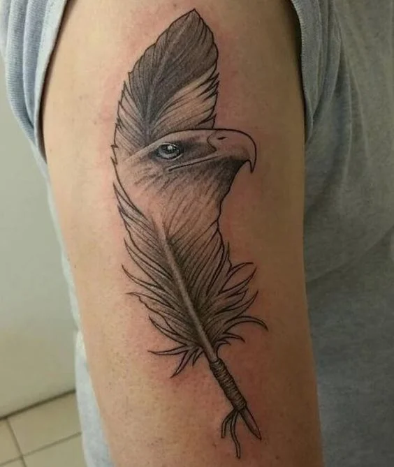 Eagle Feather Tattoo