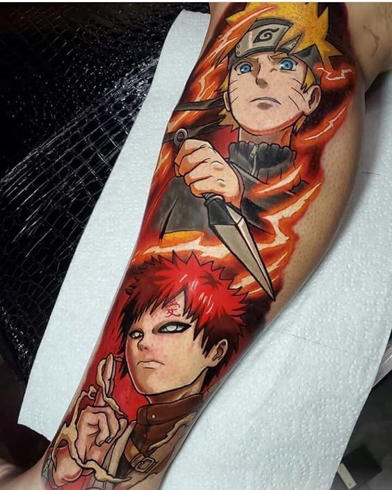 Gaara Naruto Tattoo