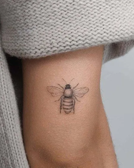 Honey Bee Tattoo