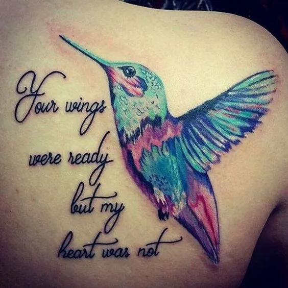 Memorial Hummingbird Tattoo Meaning