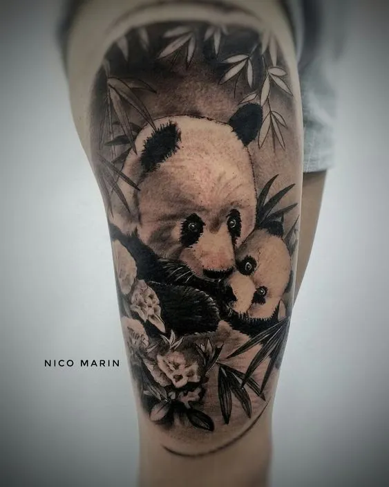 Panda Bear Tattoo