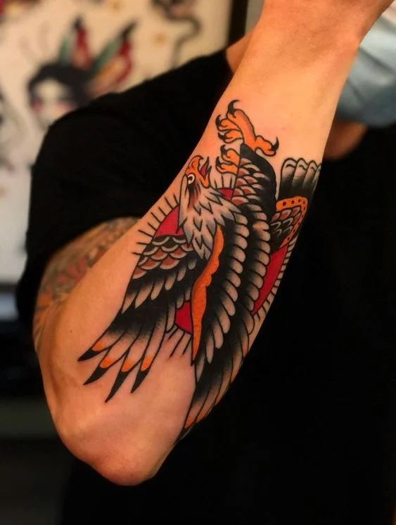 Traditional Eagle Tattoo Meaning