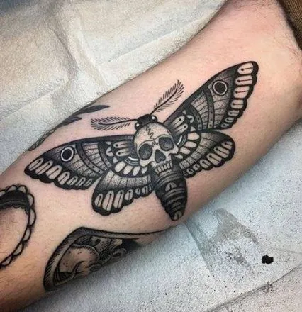 death moth tattoo meaning