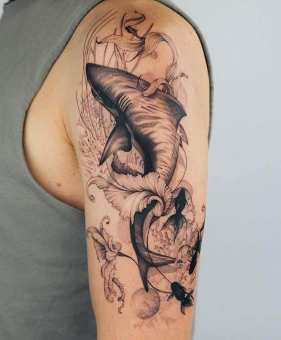 Placement Ideas for Shark Tattoos